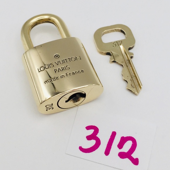 Authentic Louis Vuitton Lock And Key #312 - Picture 3 of 7